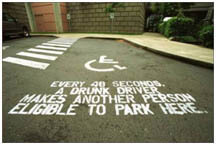 Handicapped parking